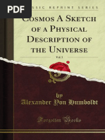 Cosmos - A Sketch of Physical Description of The Universe - Alexander Von Humboldt - Volume 6