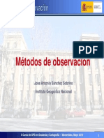 Metodos de Observacion Geodesicos