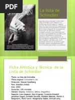 Ficha de La Lista de Schindler