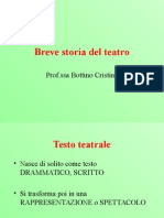 Breve Storia Del Teatro