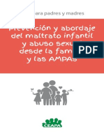 Prevencion y Abordaje Del Maltrato Infantil y Abuso Sexual Desde La Familia y Las Ampas 0