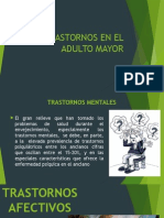 Trastornos en El Adulto Mayor