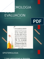 Epistemologia de La Evaluacion