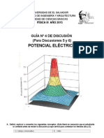 Ejercicios de Potencial Eléctrico