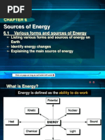 Science Chapter 6 Form 1