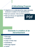 Building Advertising Program-Message