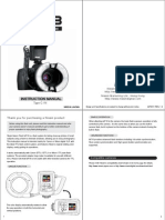 Instruction Manual: Digital TTL Macro Flash