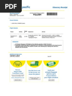 Ygjj5H: Booking Details