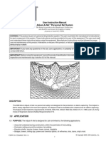 User Instruction Manual Adjust-A-Net Personnel Net System