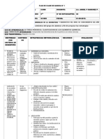 Plan de Clase de Quimica 1