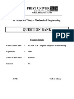 Computer Integrated Manufacturing