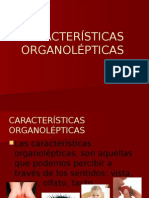 Caracteristicas Organolepticas CARNES