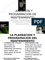 Planificacion y Programacion Del Mantenimiento Parte 1