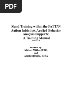 Mand Training Guide Book