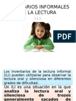 Inventarios Informales de Lectura