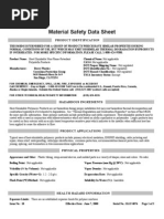 MSDS - Covalance Raychem Shrink Sleeve