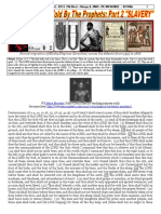 Forced Migration of Blacks/Negroes (Israelites) Across The Atlantic From 1595 To 1866