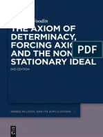 Woodin - The Axiom of Determinacy, Forcing Axioms and The Non-Stationary Ideal