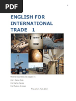 English For International Trade - 1 - 2013