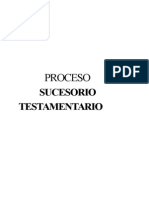 Proceso Sucesorio Testamentario