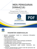 EKMA4216 MANAJEMEN PEMASARAN Modul 5