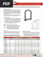 Adjustable Roller Hanger