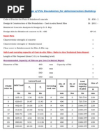 Design of Pile Foundation
