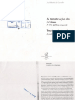 CARVALHO, José Murilo De. Introdução. in - A Construção Da Ordem-Teatro Das Sombras. (P. 8-14)