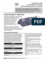 Grease Grabber™ Triple Play: Installation, Operation and Maintenance Manual