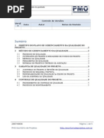 Plano de Gerenciamento Da Qualidade