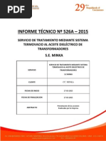 Informe Tecnico Tratamiento de Termovacio