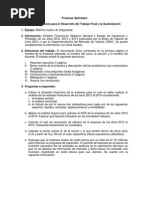 Finanzas Aplicadas Consideraciones para El Desarrollo Del Trabajo Final