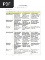 Rubrica de Noticia