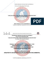 Tesis Umg Analisis Estructura para Estudiantes de Arq.