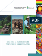 Proyectos Riego Familiares PDF