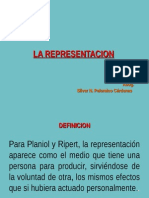 Representacion ACTO JURIDICO PERU