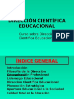 Dirección Científica Educacional Introducción A Los Temas PT