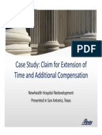 Revay - Case Study On Eot Claim