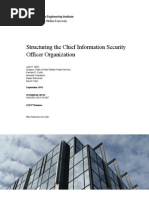 Structuring The Chief Information Security Officer Organization