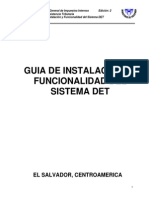 Guia de Instalacion y Funcionalidad Del Sistema Det