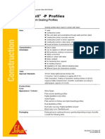 Sika PDS - E - SikaSwell P-Profiles 2507