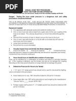 7-7 Annual Hose Test Procedure