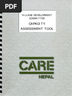 Village Development Committee - Capacity Assessment Tool