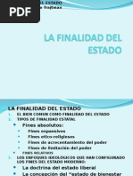 La Finalidad Del Estadoclase 6