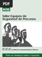 Taller Equipos de Seguridad en Procesos