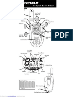 English: Two-Way Radio Model MT 725