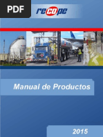 Manual Productos RECOPE 2015