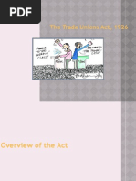 Trade Union Act Slide Show