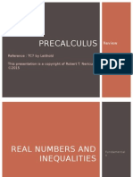 Precalculus: Reference: TC7 by Leithold ©2015