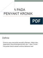 Anemia Pada Penyakit Kronik